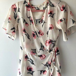 Sienna Sky Floral Wrap Top